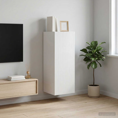 vidaXL Wall-Mounted Cabinet 33 x 34.5 x 90 cm Engineered Wood 1