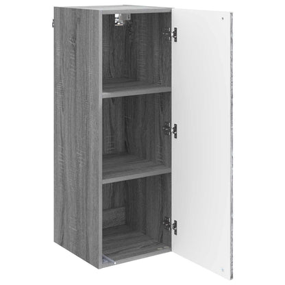 vidaXL Wall-Mounted Cabinet 33 x 34.5 x 90 cm Engineered Wood 3