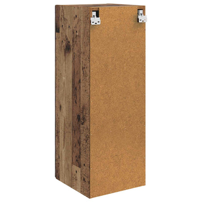 vidaXL Wall-Mounted Cabinet 33 x 34.5 x 90 cm Engineered Wood Old Wood 6