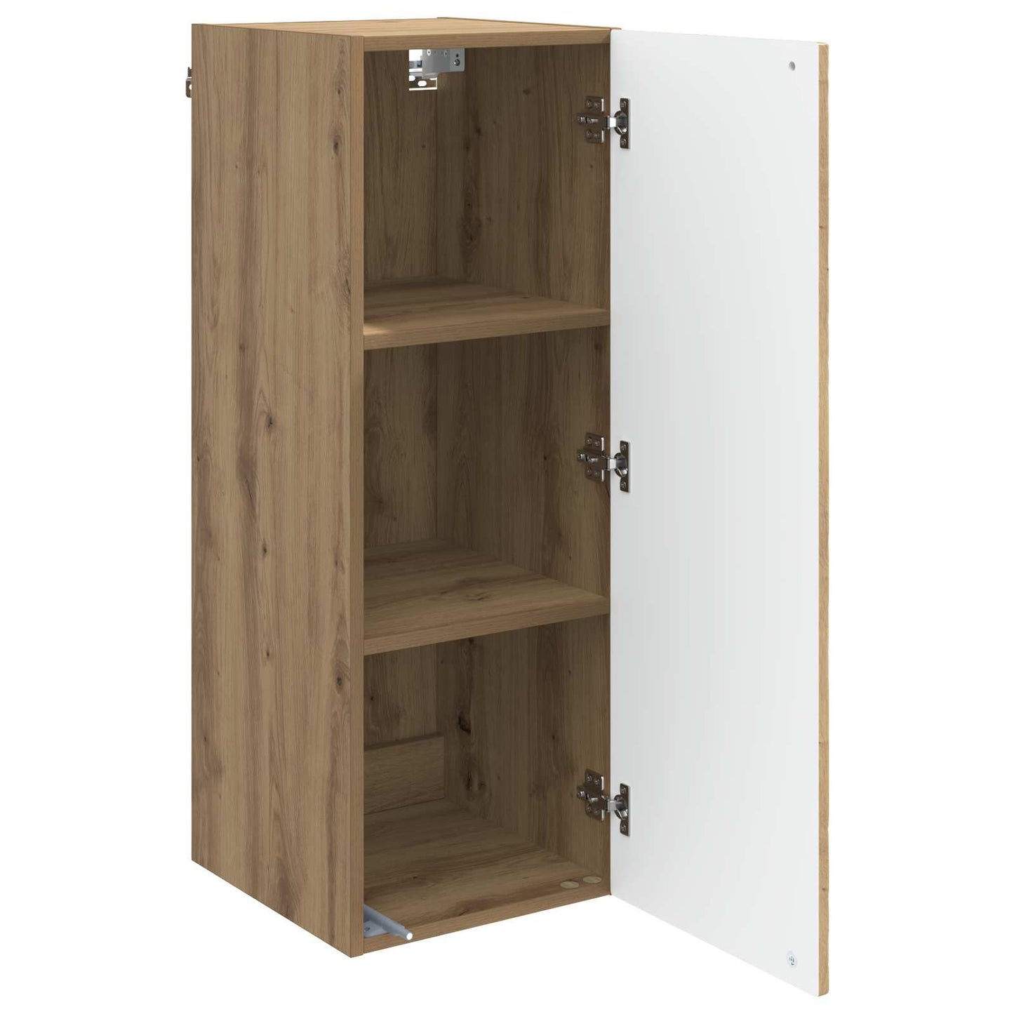 vidaXL Wall-Mounted Cabinet 33 x 34.5 x 90 cm Engineered Wood 3