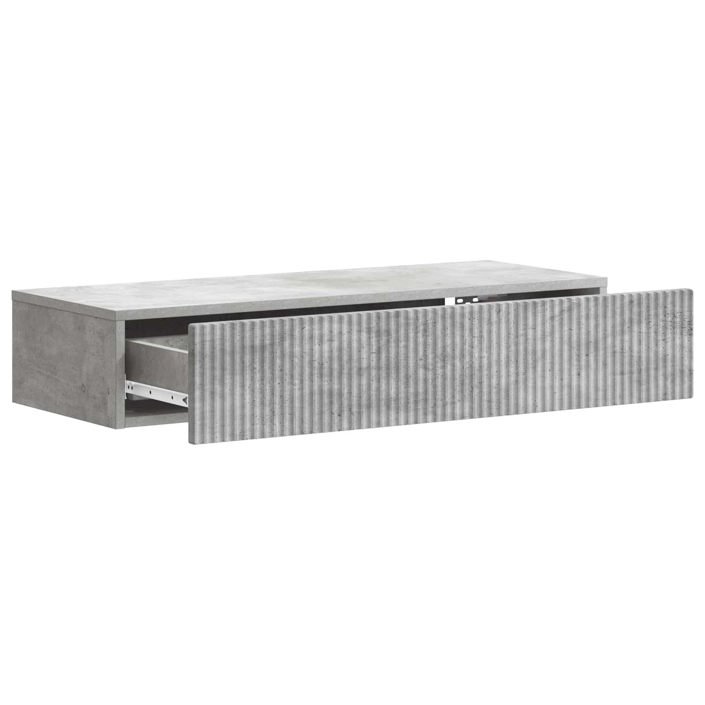 vidaXL Wall-Mounted Side Table 87.5 x 34.5 x 17 cm Engineered Wood 4