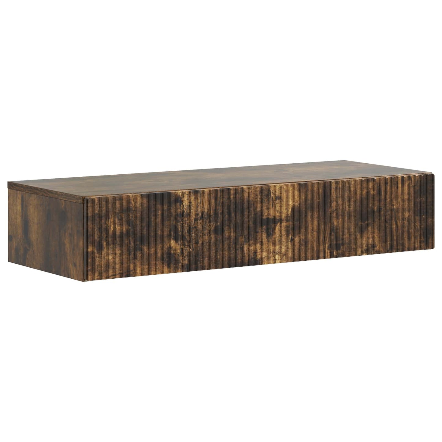vidaXL Wall-Mounted Side Table 87.5 x 34.5 x 17 cm Engineered Wood 2