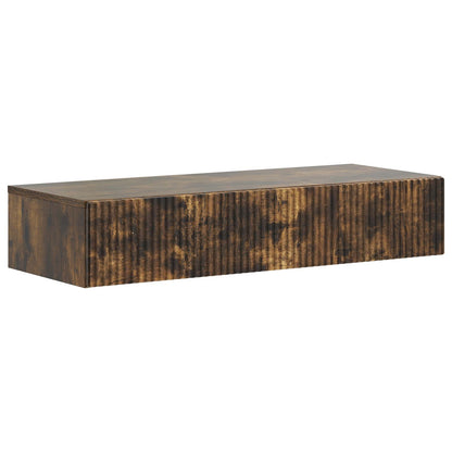 vidaXL Wall-Mounted Side Table 87.5 x 34.5 x 17 cm Engineered Wood 2