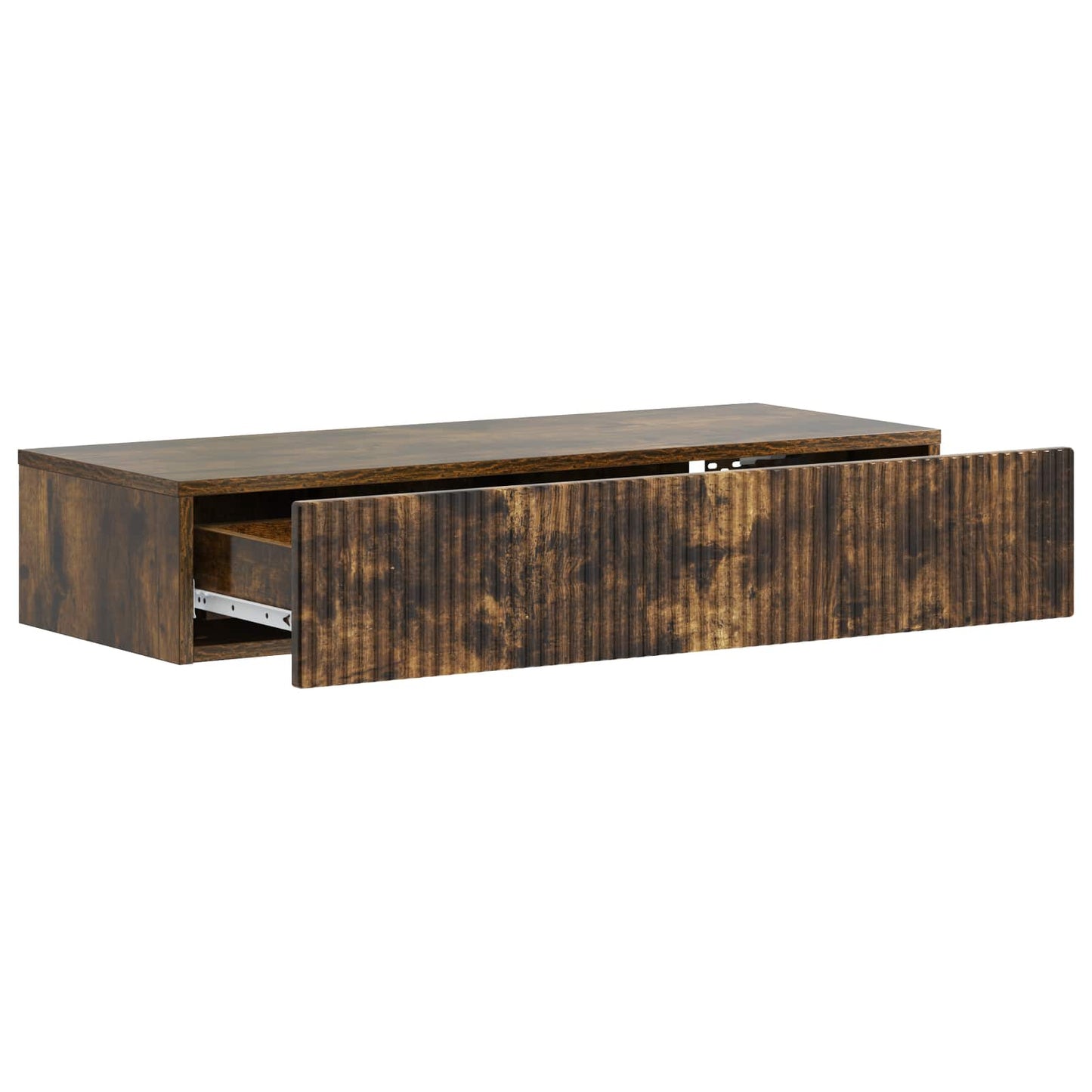 vidaXL Wall-Mounted Side Table 87.5 x 34.5 x 17 cm Engineered Wood 4