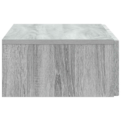 vidaXL Wall-Mounted Side Table 87.5 x 34.5 x 17 cm Engineered Wood 6
