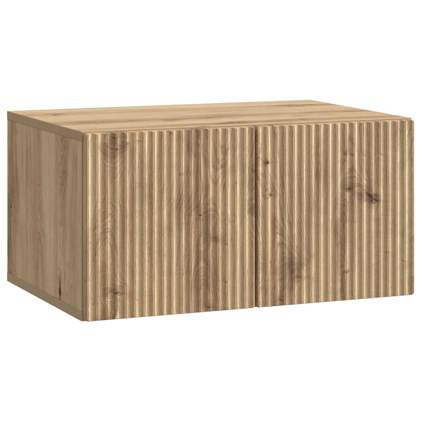 vidaXL Wall-Mounted TV Cabinet 59.5 x 41 x 30 cm Artisan Oak 2