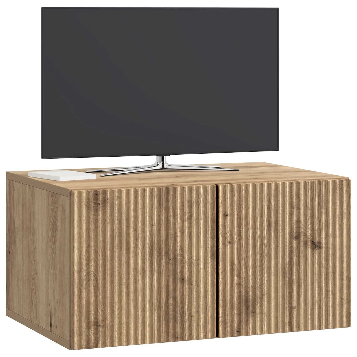 vidaXL Wall-Mounted TV Cabinet 59.5 x 41 x 30 cm Artisan Oak 3