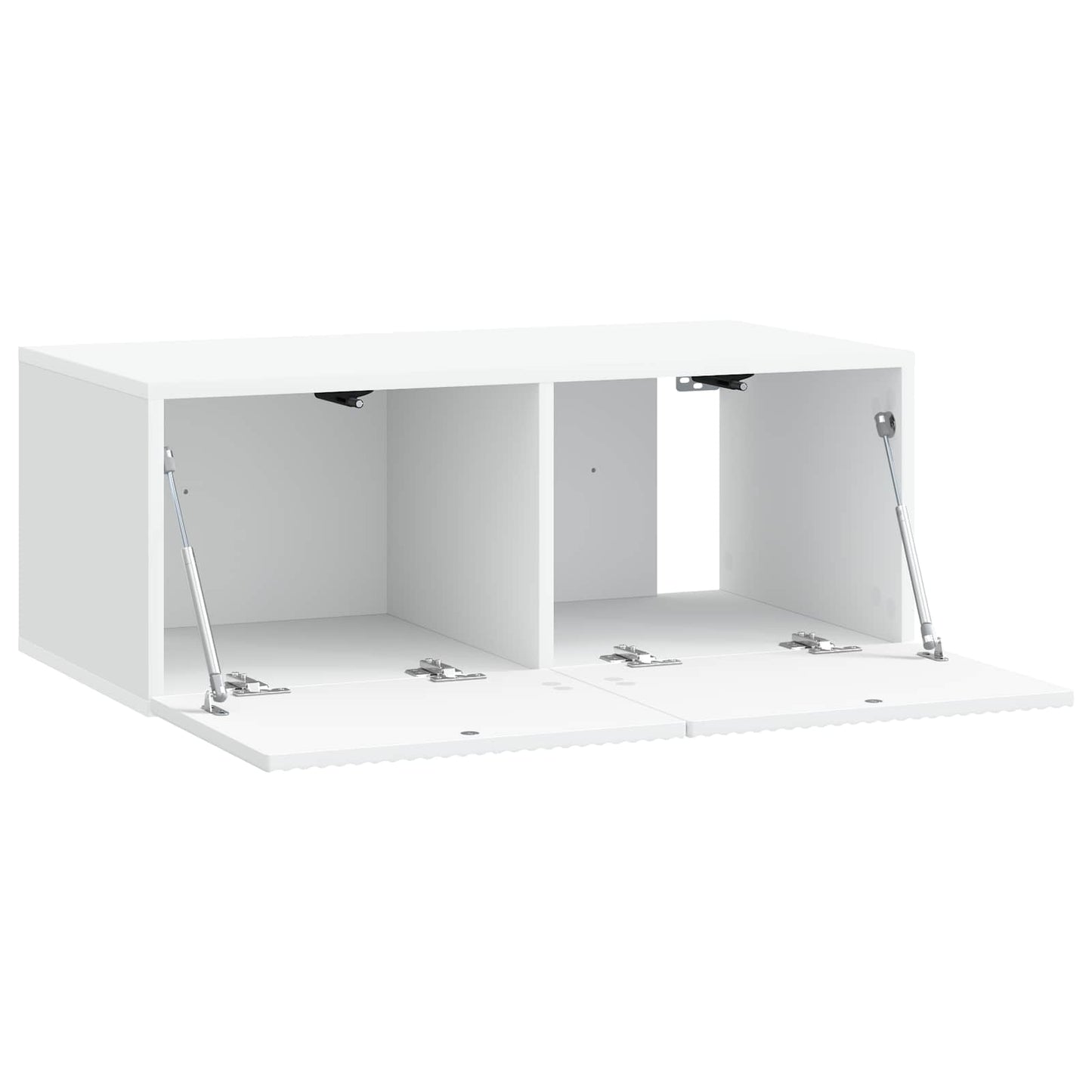vidaXL Wall-Mounted TV Cabinet White 78.5 x 41 x 30 cm Engineered Wood 5