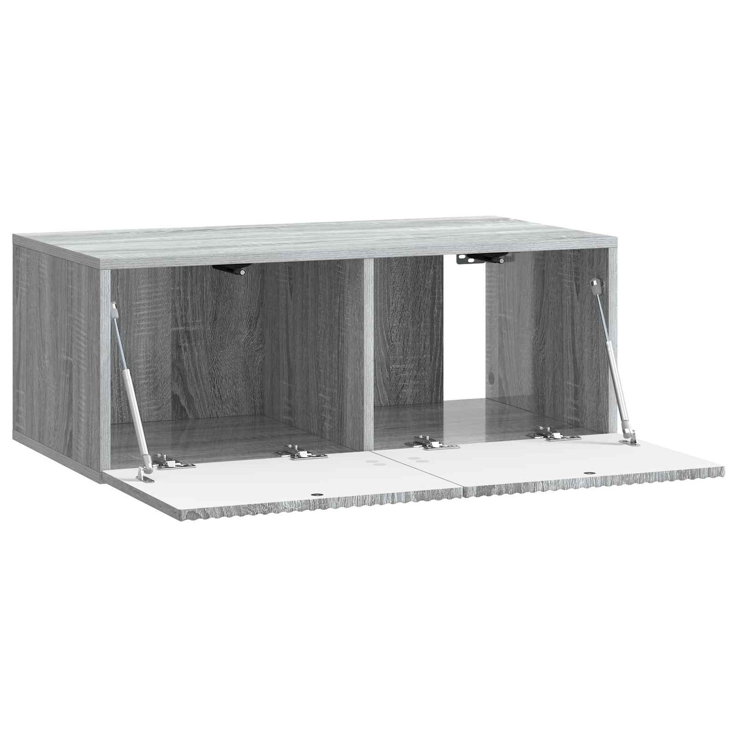 vidaXL Wall-Mounted TV Cabinet 78.5 x 41 x 30 cm Grey Sonoma 5
