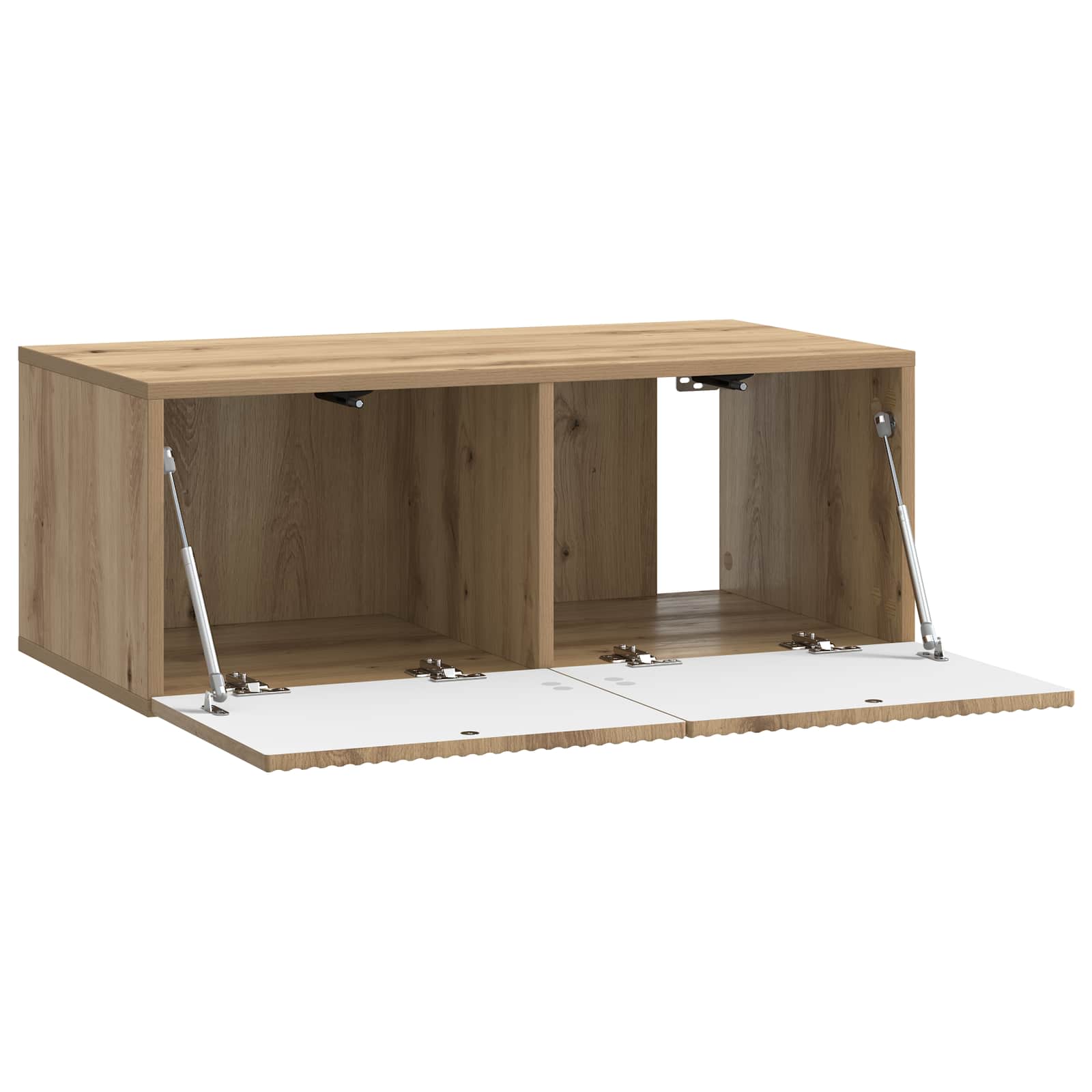 vidaXL Wall-Mounted TV Cabinet 78.5 x 41 x 30 cm Artisan Oak 5