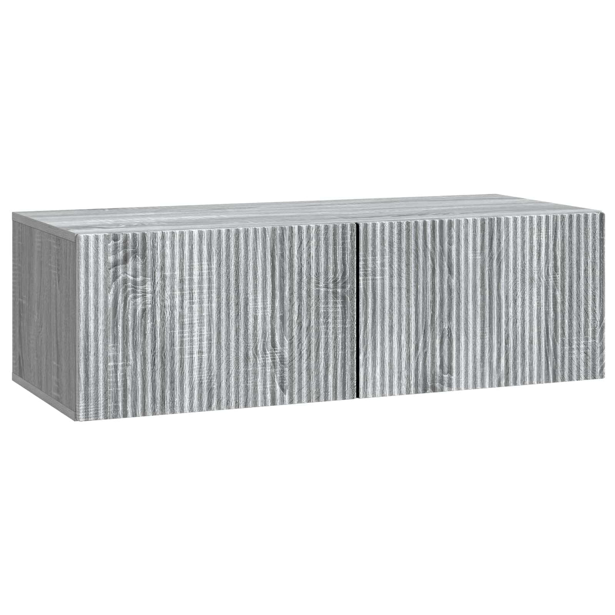 Wall-Mounted TV Cabinet 98 x 41 x 30 cm Depth 41 cm Width 98 cm Grey sonoma