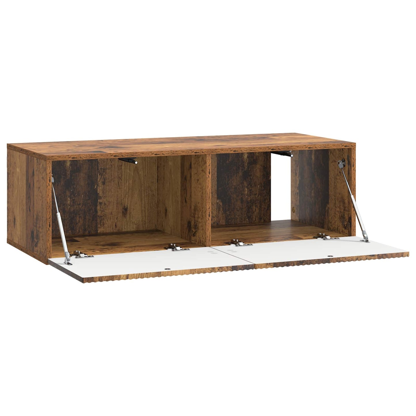 vidaXL Wall-Mounted TV Cabinet 98 x 41 x 30 cm Old Wood 5