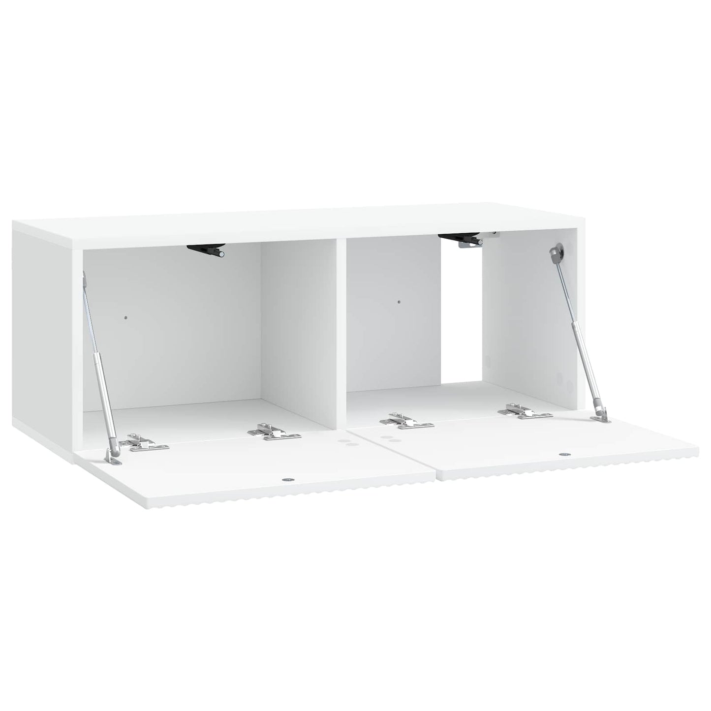 vidaXL Wall-Mounted TV Cabinet White 78.5 x 31 x 30 cm Engineered Wood 5