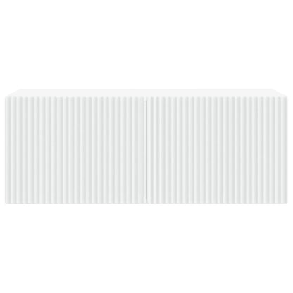 vidaXL Wall-Mounted TV Cabinet White 78.5 x 31 x 30 cm Engineered Wood 6
