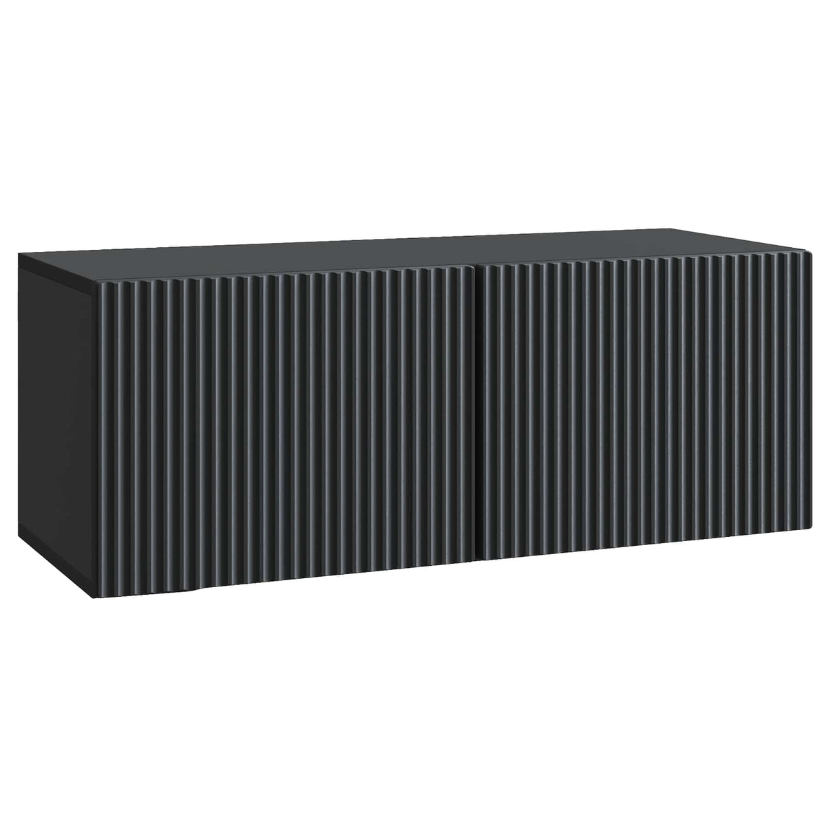 Wall-Mounted TV Cabinet 78.5 x 31 x 30 cm Depth 31 cm Width 78.5 cm Black