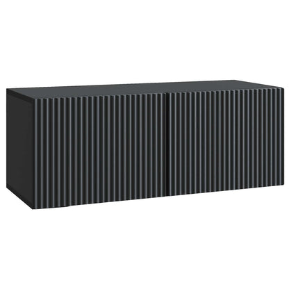 Wall-Mounted TV Cabinet 78.5 x 31 x 30 cm Depth 31 cm Width 78.5 cm Black