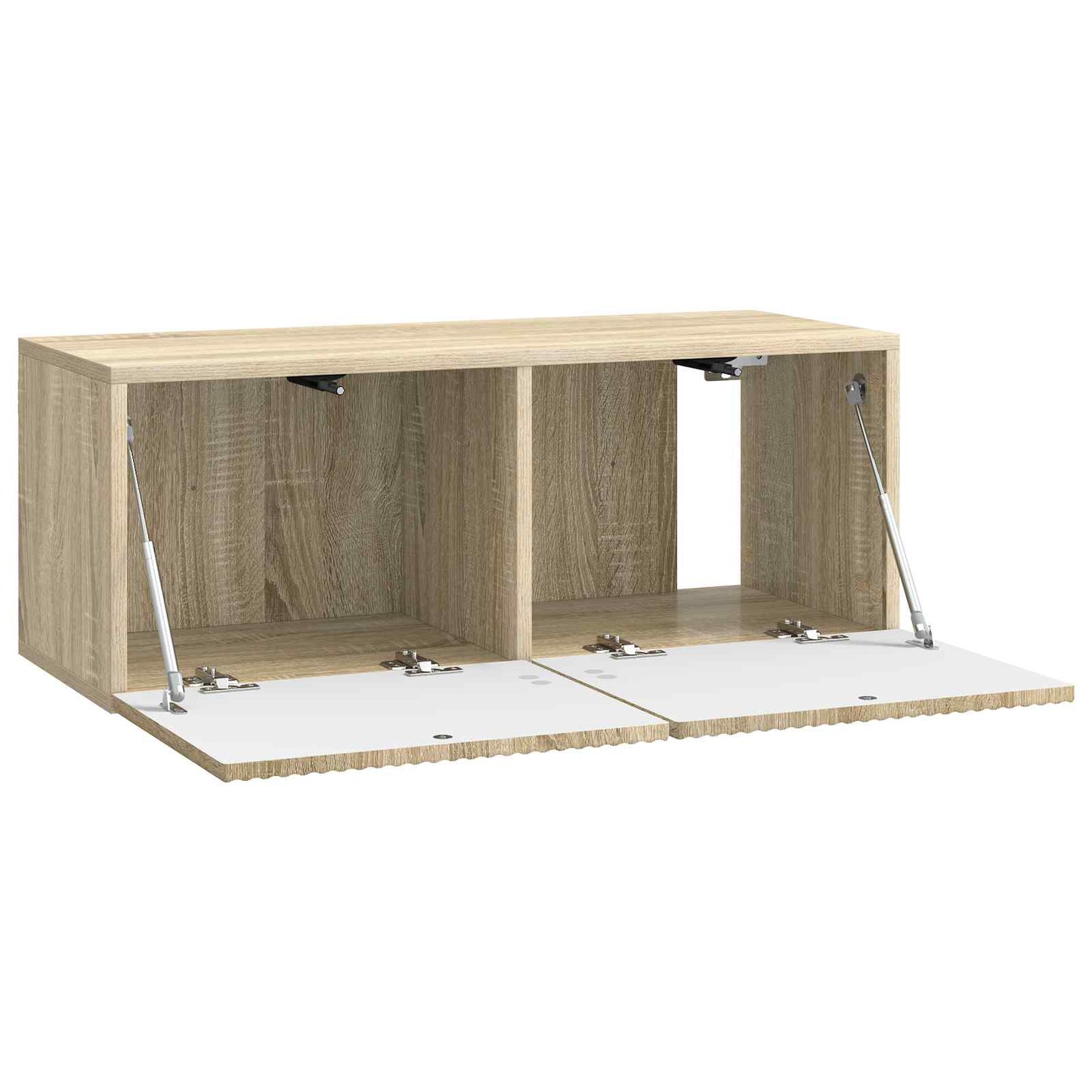 vidaXL Wall-Mounted TV Cabinet 78.5 x 31 x 30 cm Sonoma Oak 5