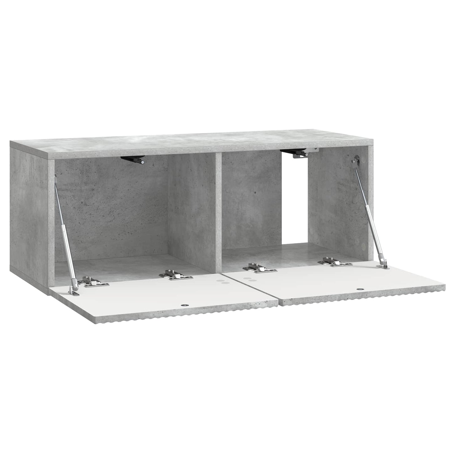 vidaXL Wall-Mounted TV Cabinet 78.5 x 31 x 30 cm Concrete Grey 5