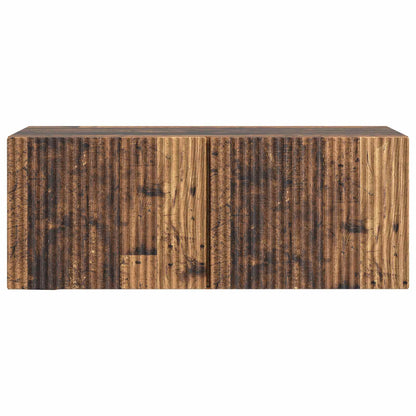 vidaXL Wall-Mounted TV Cabinet 78.5 x 31 x 30 cm Old Wood 6