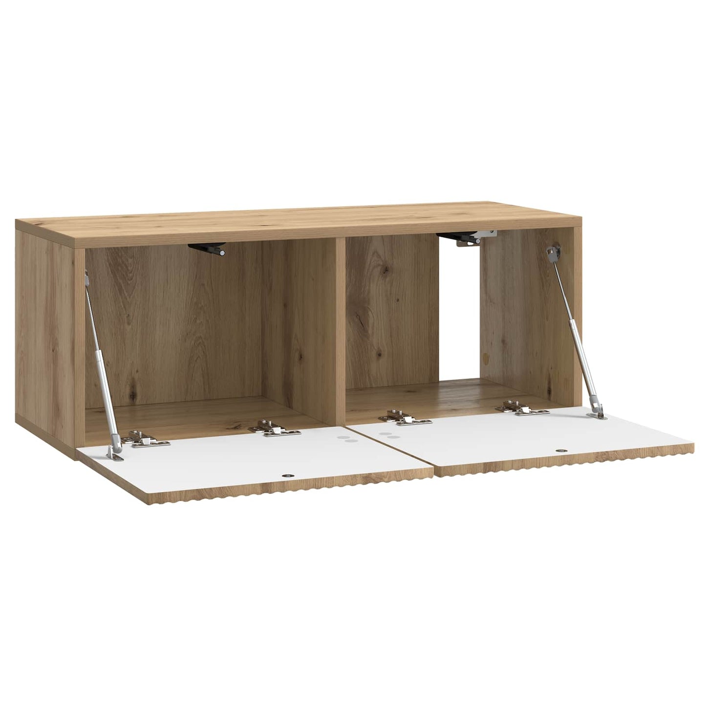 vidaXL Wall-Mounted TV Cabinet 78.5 x 31 x 30 cm Artisan Oak 5