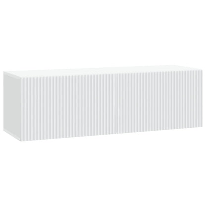 Wall-Mounted TV Cabinet 98 x 31 x 30 cm Depth 31 cm Width 98 cm White