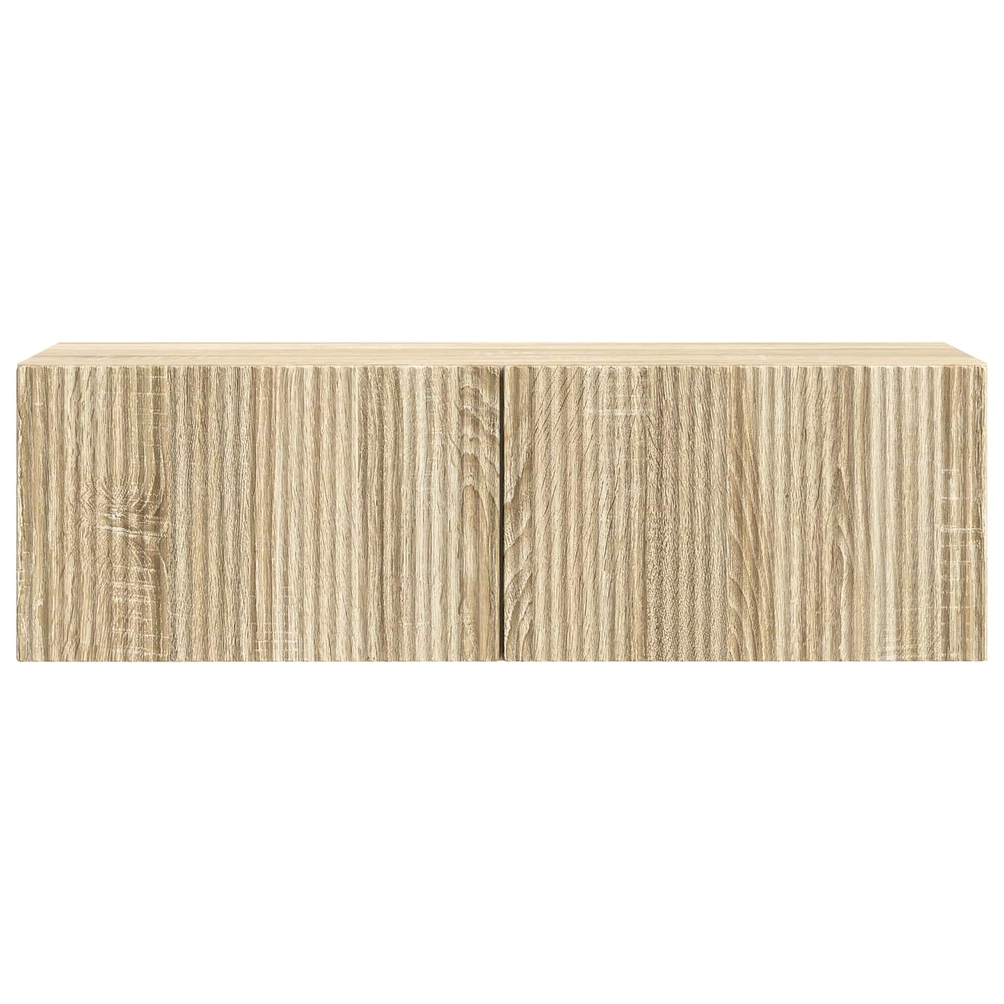 vidaXL Wall-Mounted TV Cabinet 98 x 31 x 30 cm Sonoma Oak 6