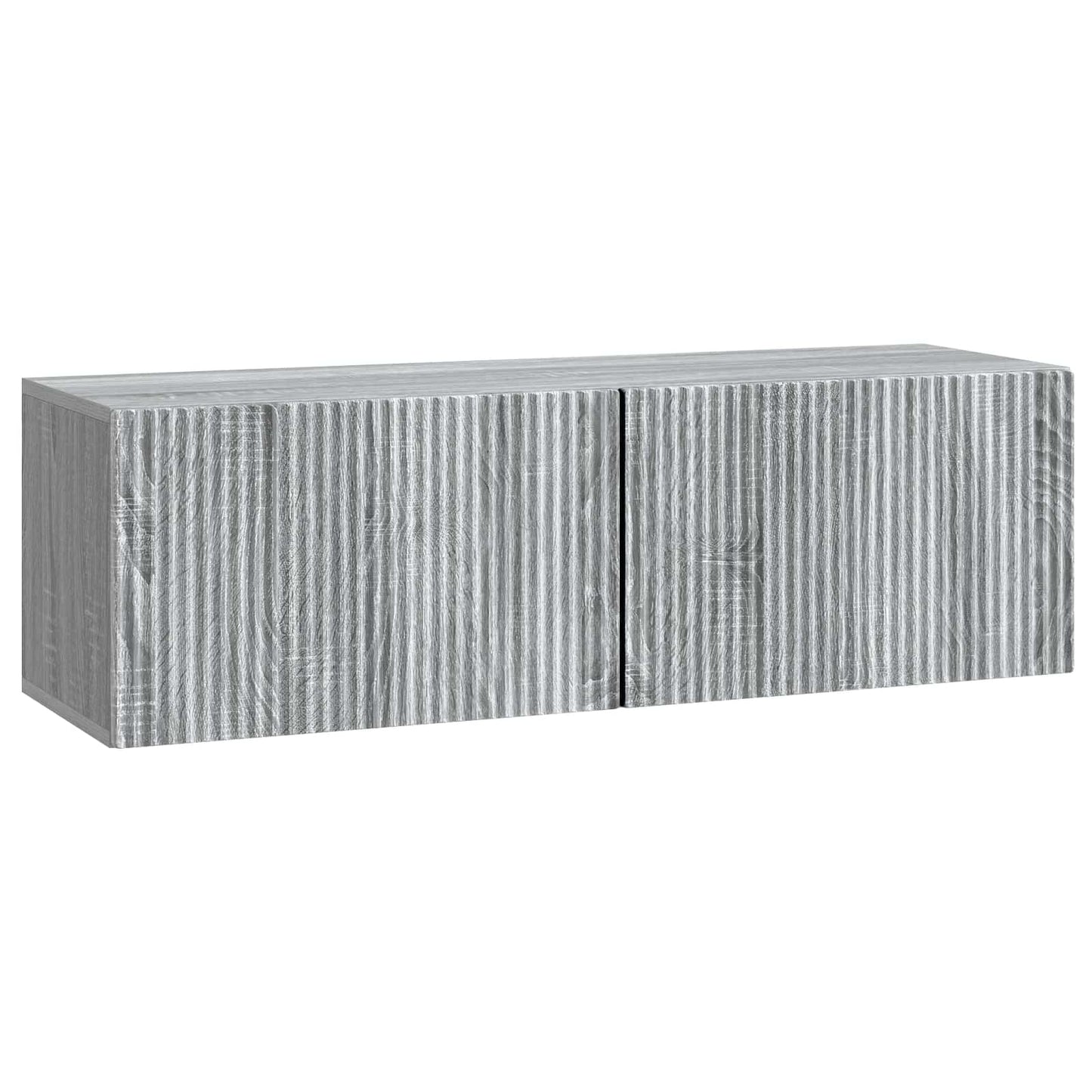 vidaXL Wall-Mounted TV Cabinet 98 x 31 x 30 cm Grey Sonoma 2