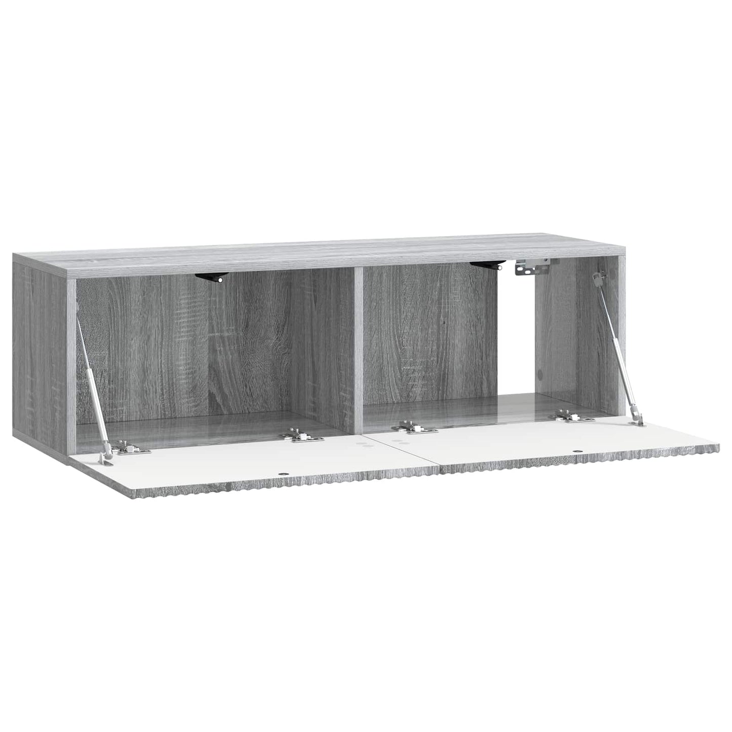 vidaXL Wall-Mounted TV Cabinet 98 x 31 x 30 cm Grey Sonoma 5