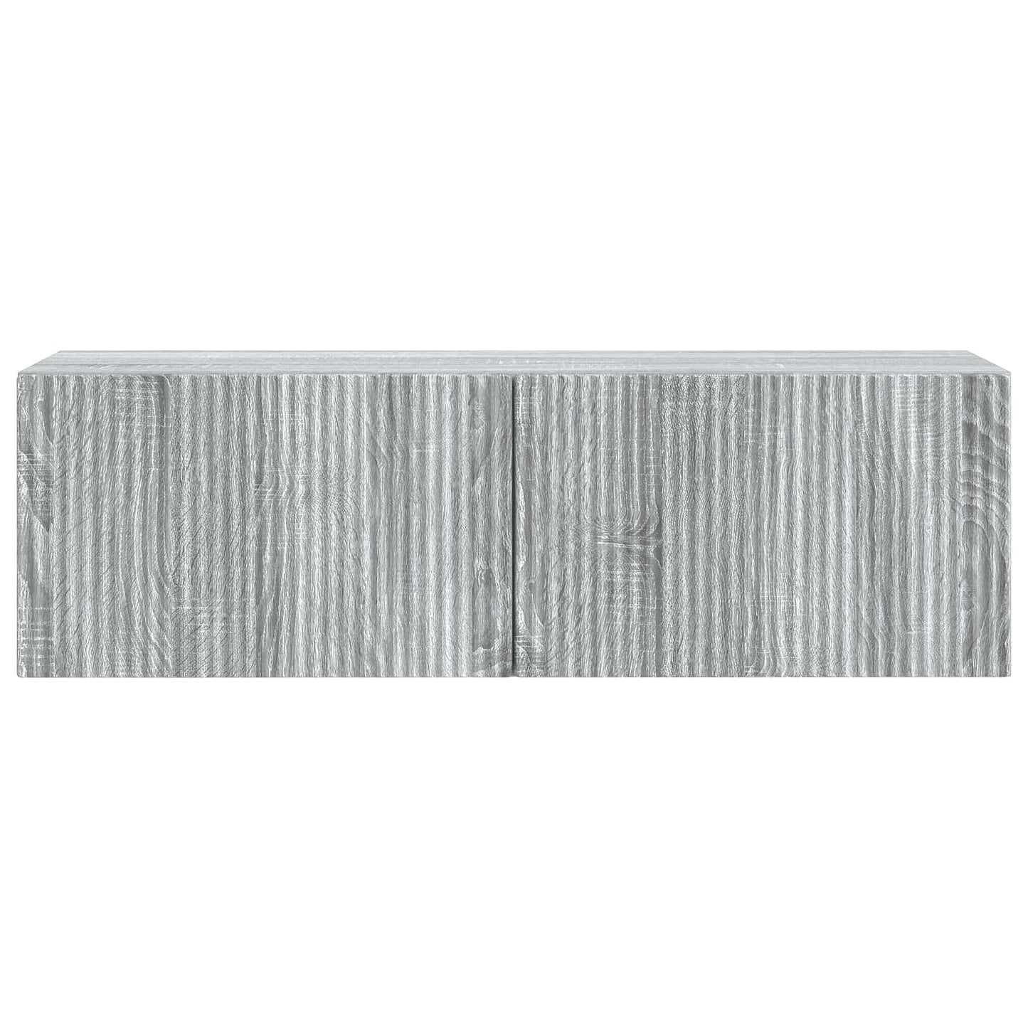 vidaXL Wall-Mounted TV Cabinet 98 x 31 x 30 cm Grey Sonoma 6