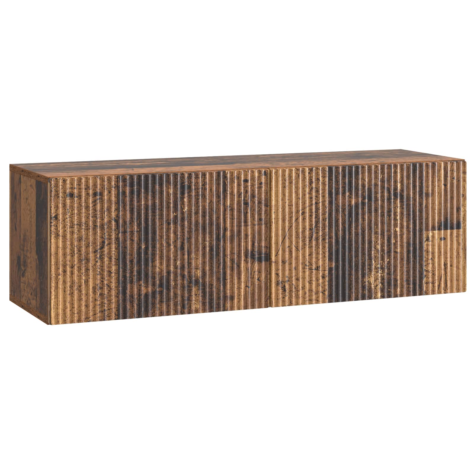 vidaXL Wall-Mounted TV Cabinet 98 x 31 x 30 cm Old Wood 2