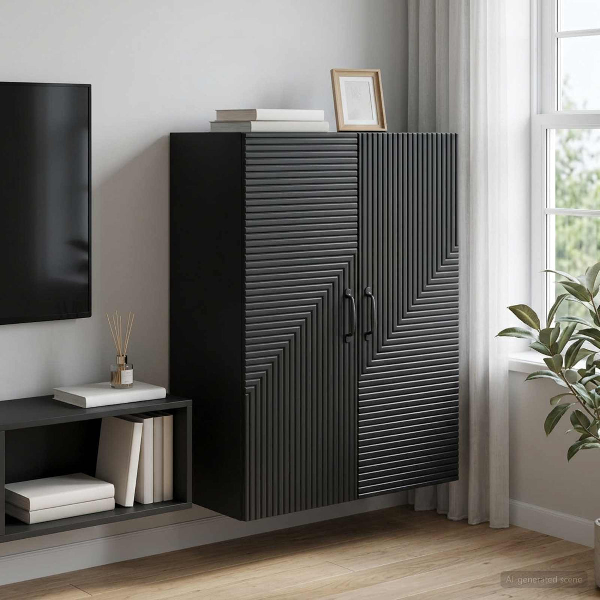 vidaXL Wall-Mounted Cabinet Depth 34.5 cm