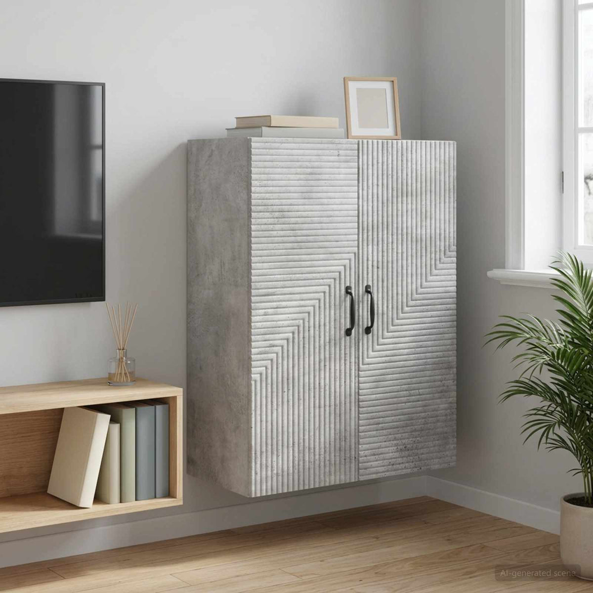 vidaXL Wall-Mounted Cabinet Depth 34.5 cm