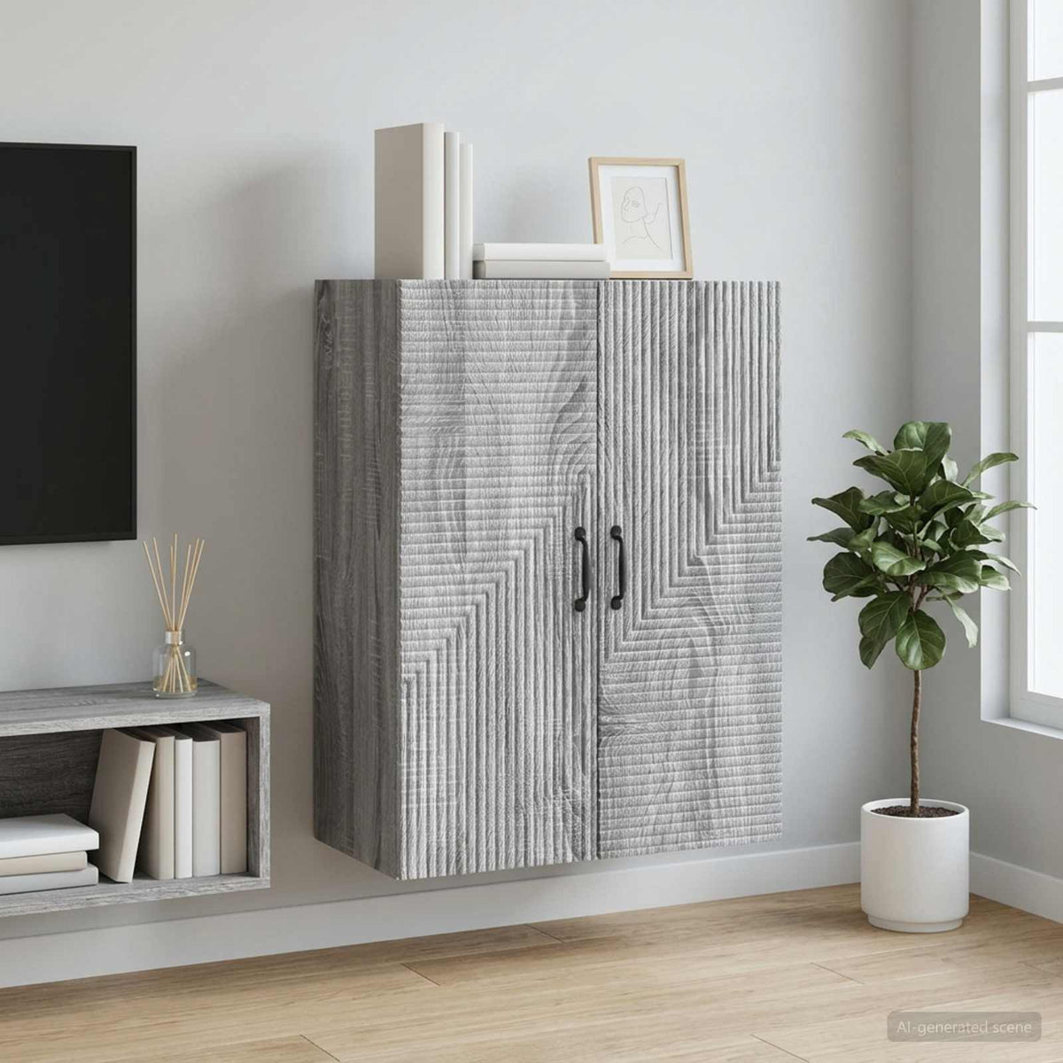 vidaXL Wall-Mounted Cabinet Depth 34.5 cm