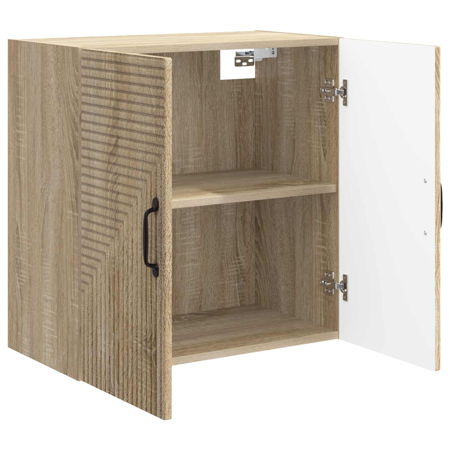vidaXL Wall-Mounted Cabinet Sonoma Oak 59 x 31 x 60 cm Engineered Wood 3