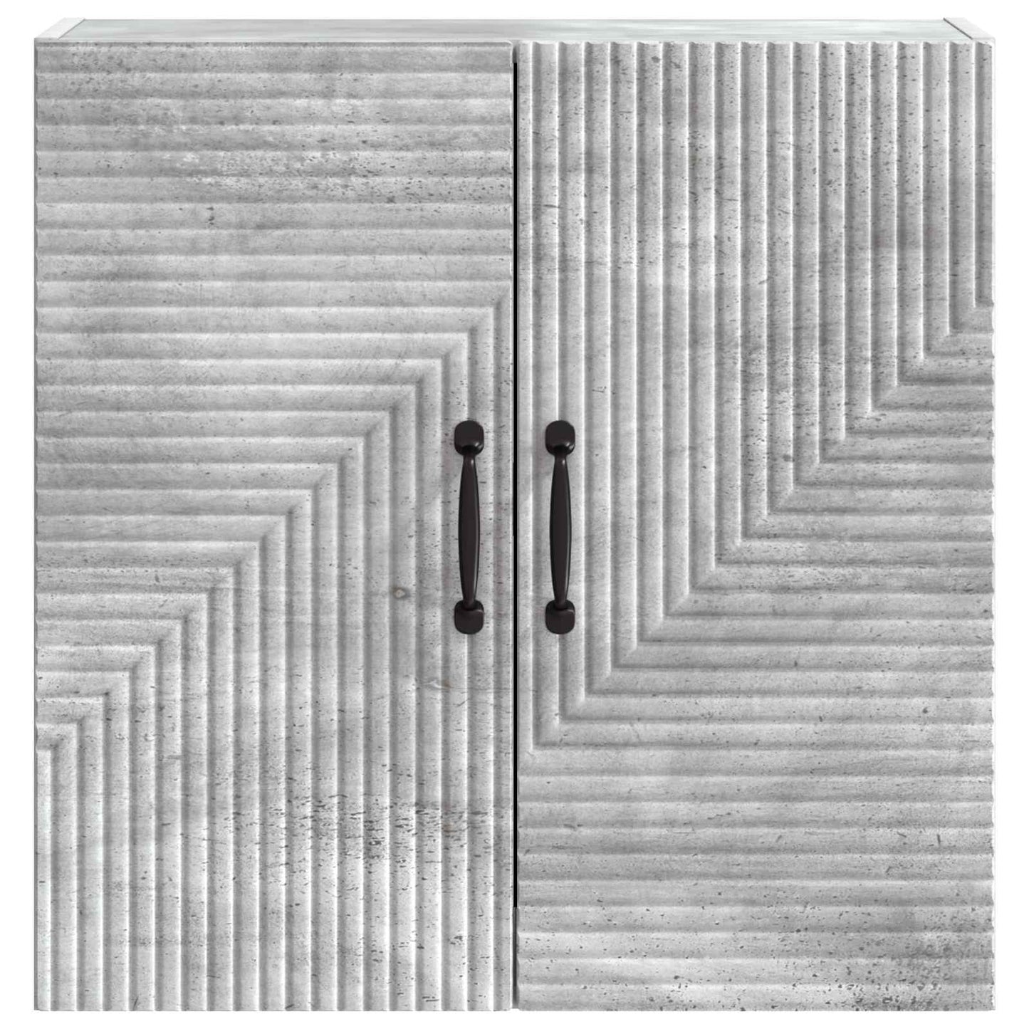 vidaXL Wall-Mounted Cabinet Concrete Grey 59 x 31 x 60 cm 4
