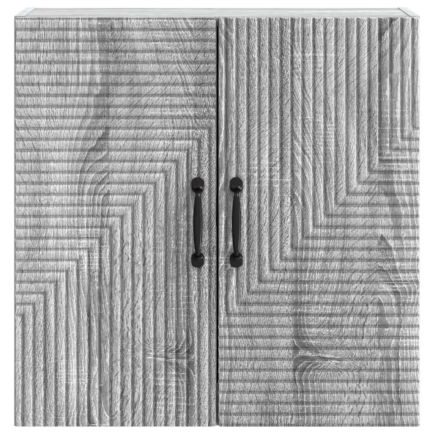 vidaXL Wall-Mounted Cabinet Grey Sonoma 59 x 31 x 60 cm 4