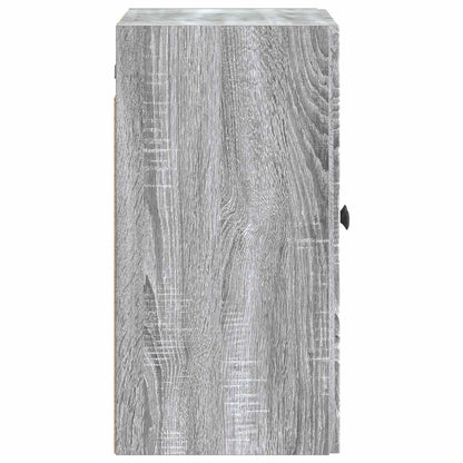 vidaXL Wall-Mounted Cabinet Grey Sonoma 59 x 31 x 60 cm 5