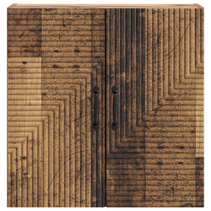 vidaXL Wall-Mounted Cabinet Old Wood 59 x 31 x 60 cm Engineered Wood 4