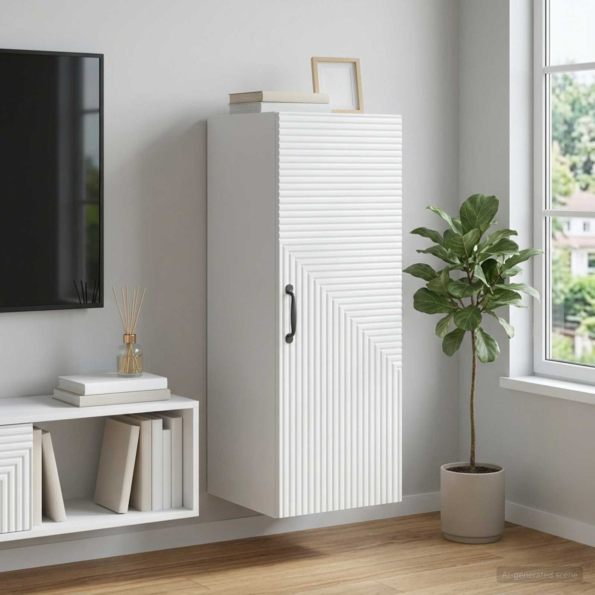 vidaXL Wall-Mounted Cabinet Depth 34.5 cm