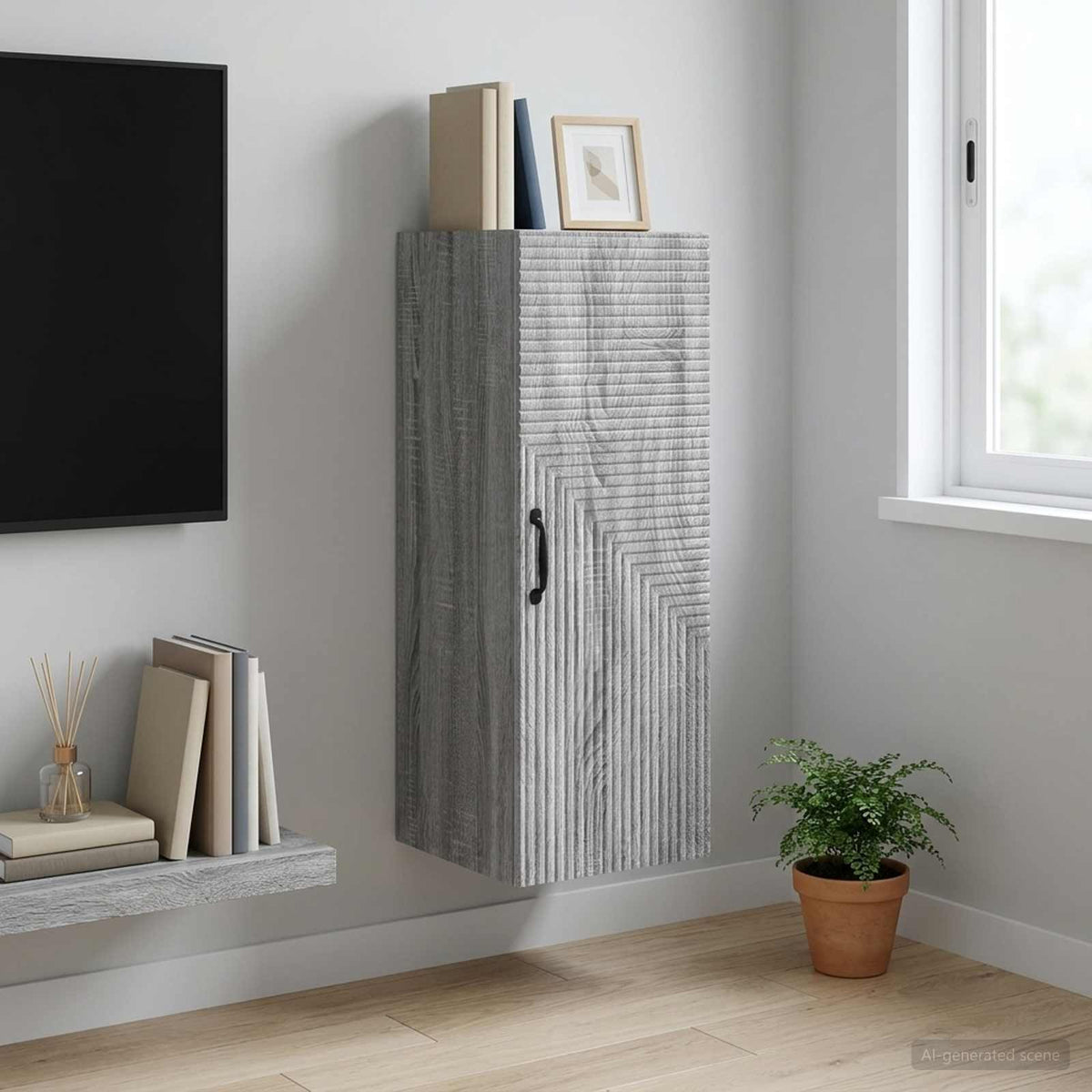 vidaXL Wall-Mounted Cabinet Depth 34.5 cm