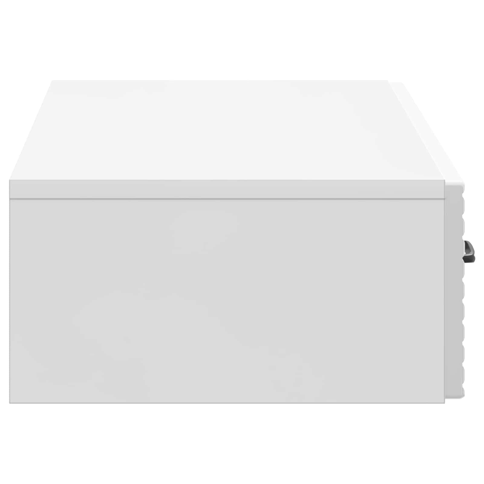 vidaXL Wall-Mounted Side Table 87.5 x 34.5 x 17 cm Engineered Wood 6