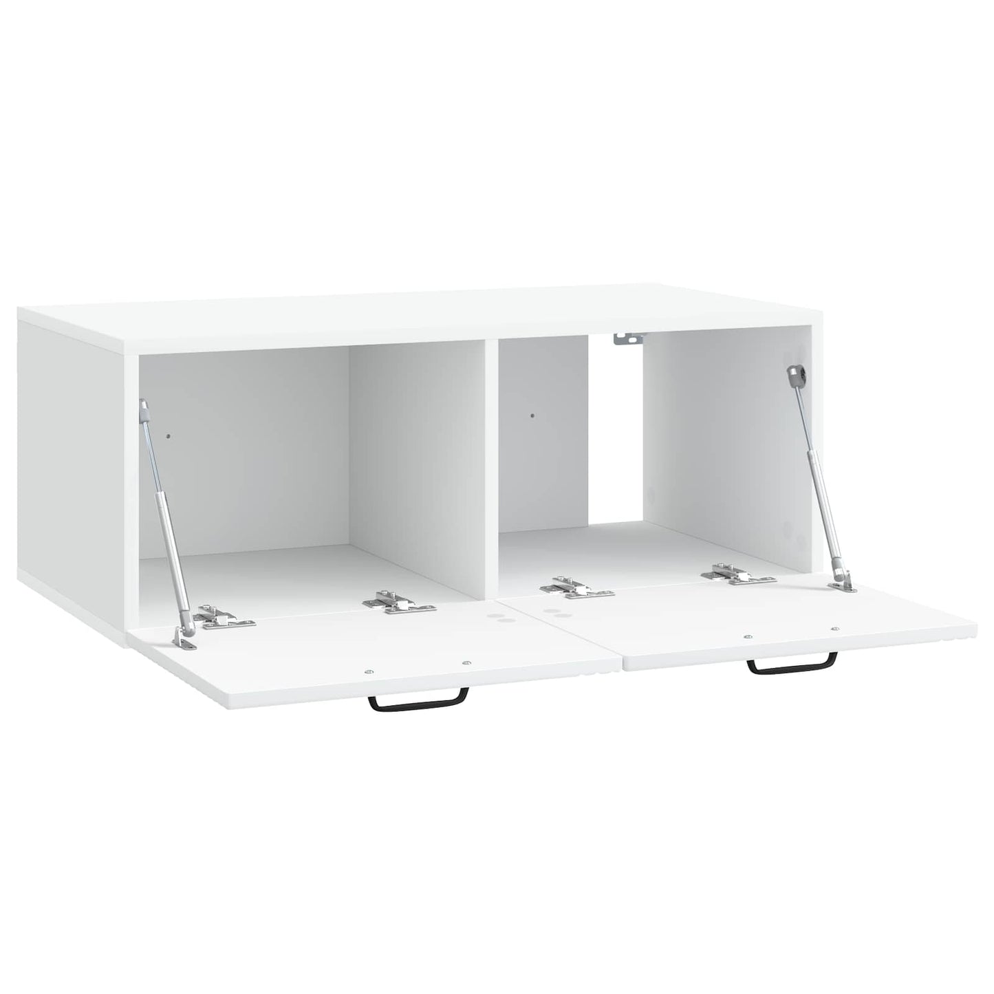 vidaXL Wall-Mounted TV Cabinet White 78.5 x 41 x 30 cm Engineered Wood 5