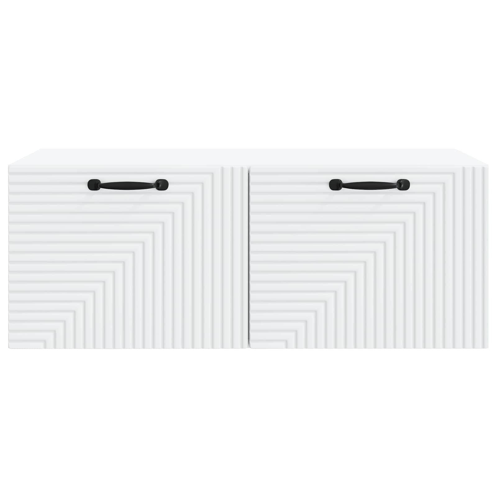 vidaXL Wall-Mounted TV Cabinet White 78.5 x 41 x 30 cm Engineered Wood 6