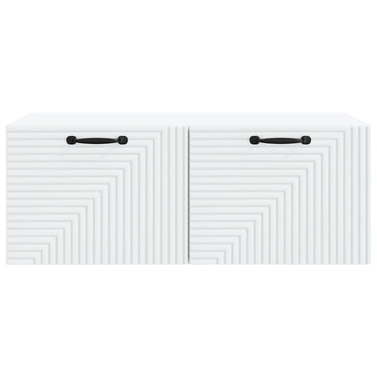 vidaXL Wall-Mounted TV Cabinet White 78.5 x 41 x 30 cm Engineered Wood 6