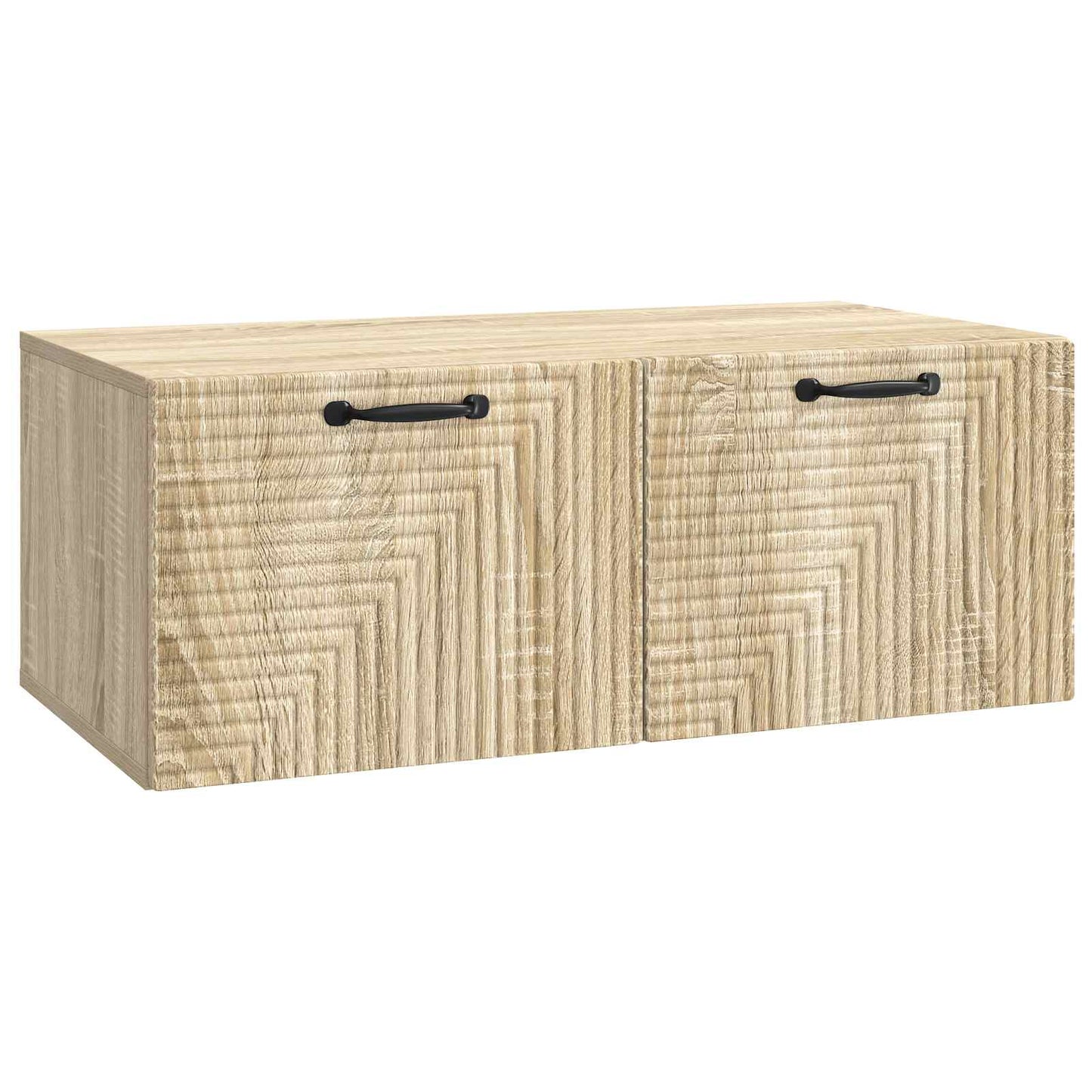vidaXL Wall-Mounted TV Cabinet Sonoma Oak 78.5 x 41 x 30 cm 2