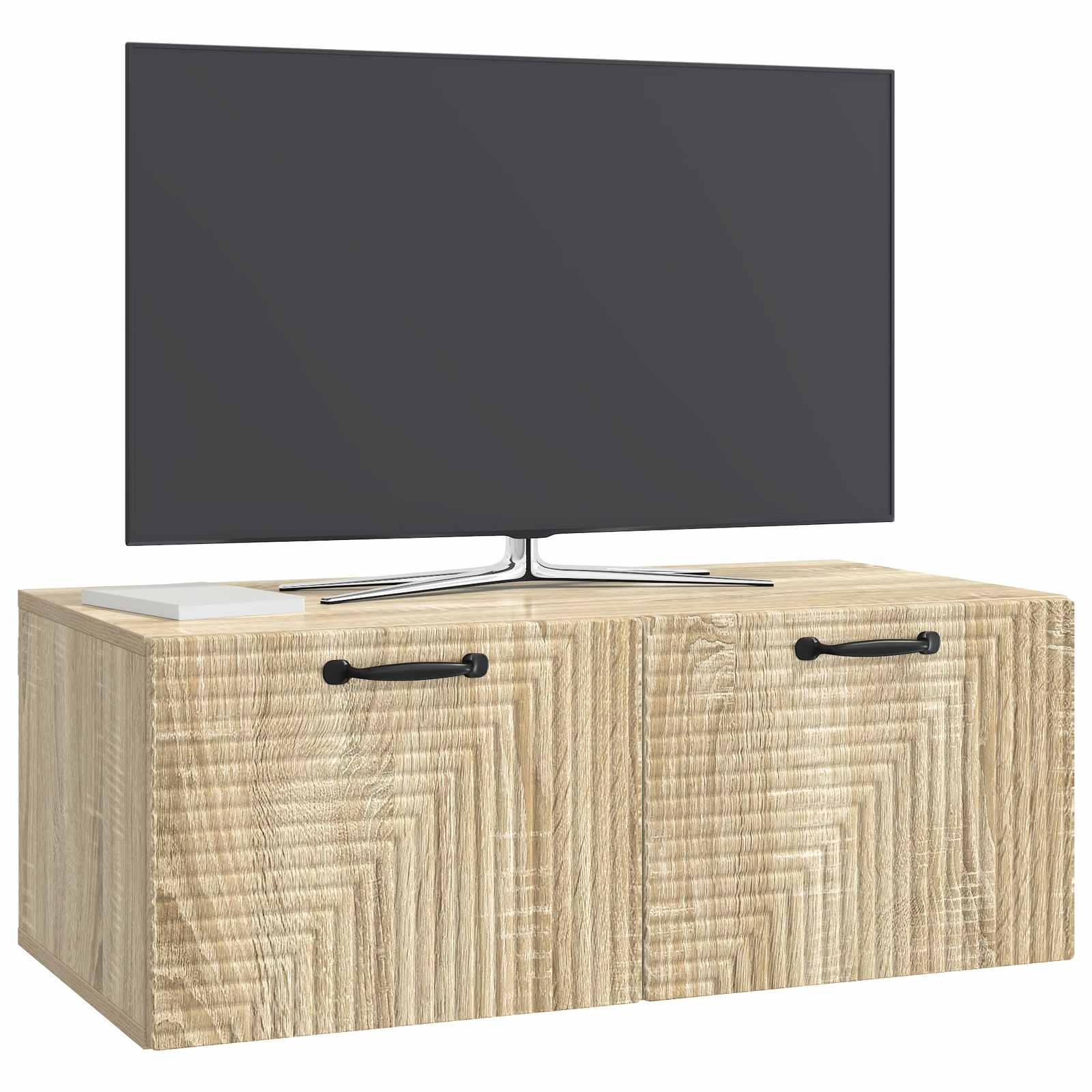 vidaXL Wall-Mounted TV Cabinet Sonoma Oak 78.5 x 41 x 30 cm 3