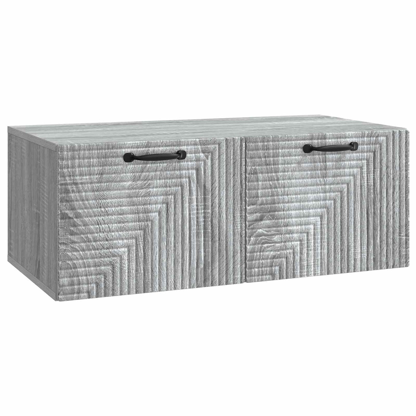 vidaXL Wall-Mounted TV Cabinet Grey Sonoma 78.5 x 41 x 30 cm 2