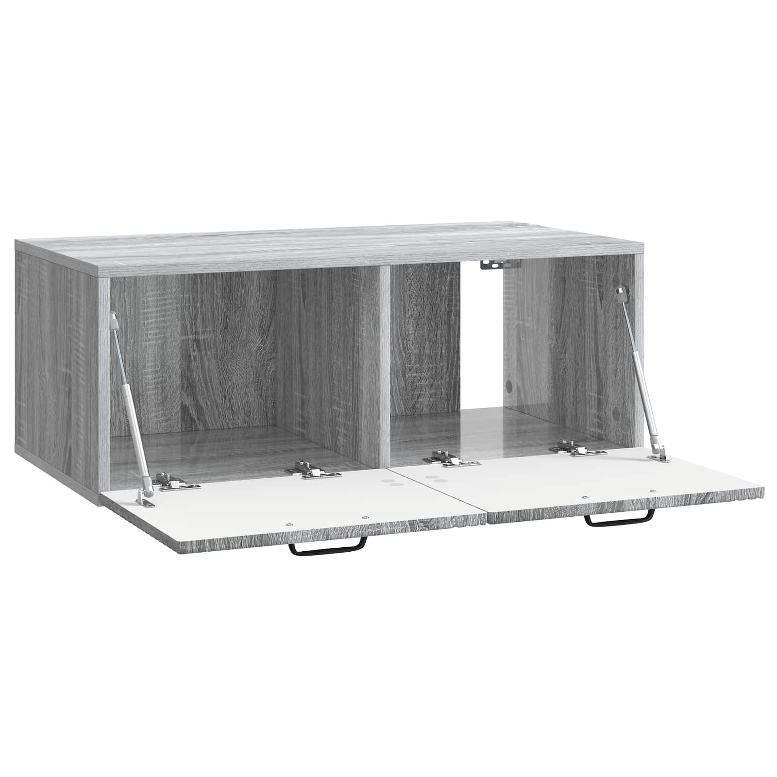 vidaXL Wall-Mounted TV Cabinet Grey Sonoma 78.5 x 41 x 30 cm 5
