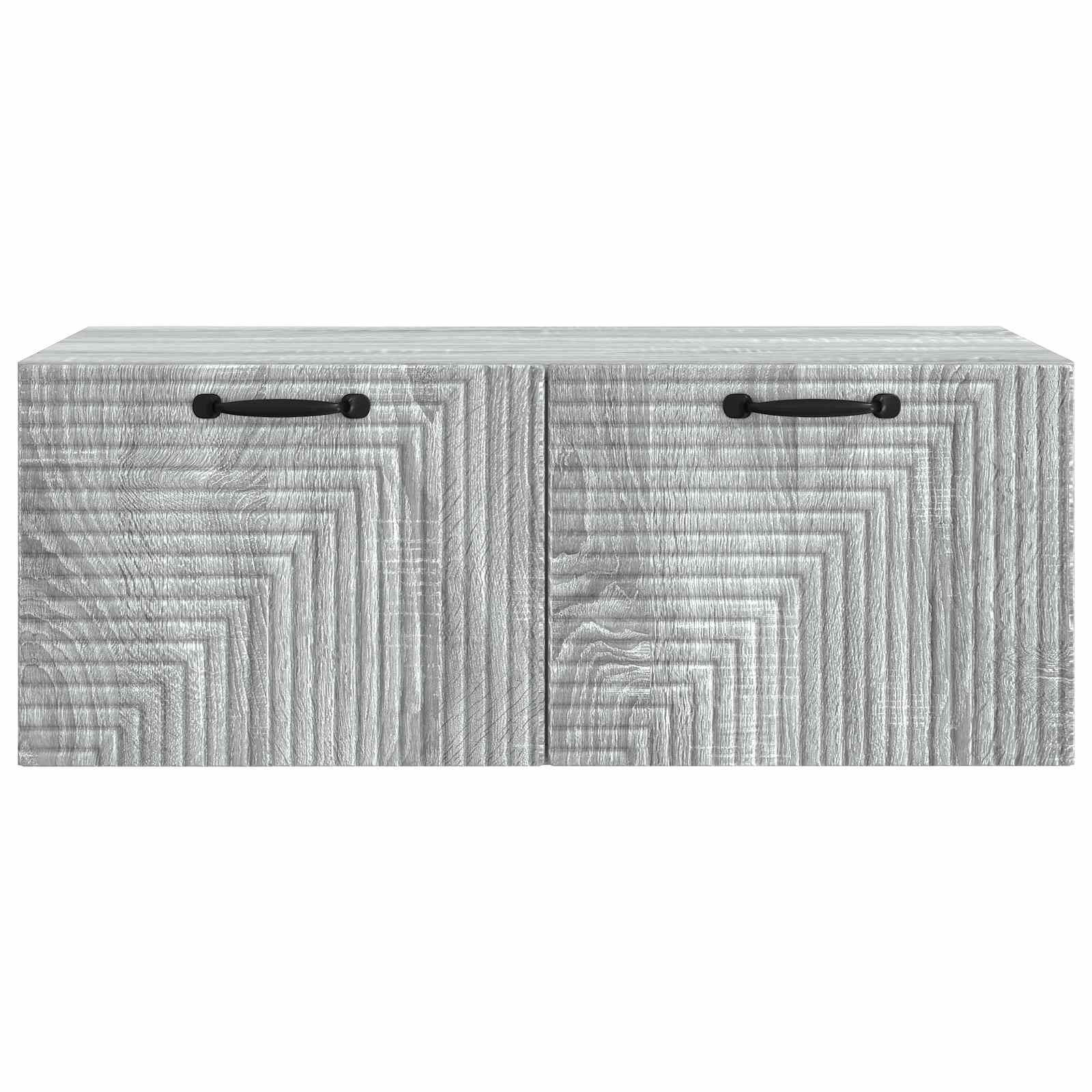 vidaXL Wall-Mounted TV Cabinet Grey Sonoma 78.5 x 41 x 30 cm 6