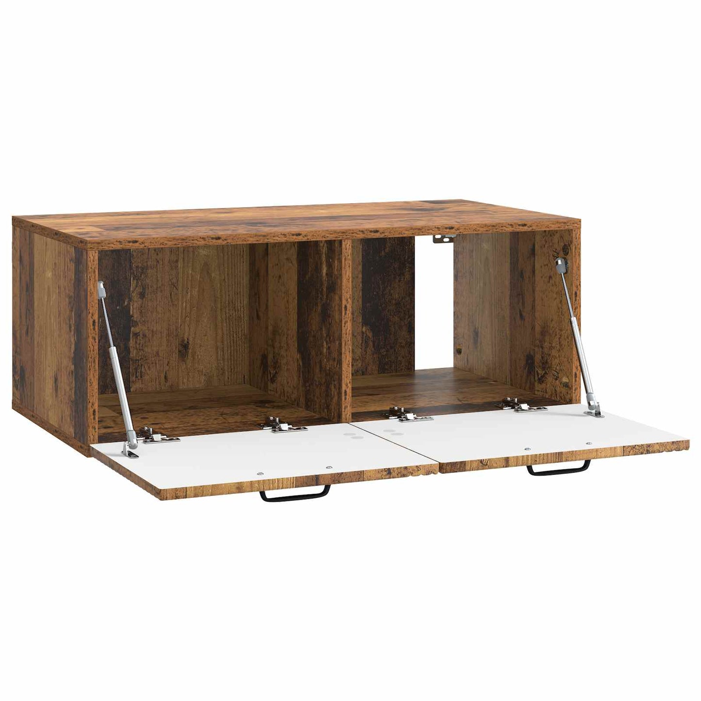 vidaXL Wall-Mounted TV Cabinet Wall-mounted Old Wood 78.5 x 41 x 30 cm 5